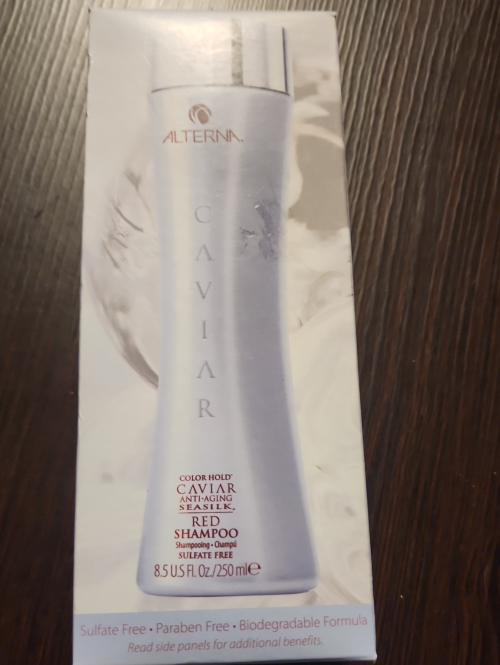 Alterna Caviar Color Hold Red Shampoo — Silver Bottle (Red)